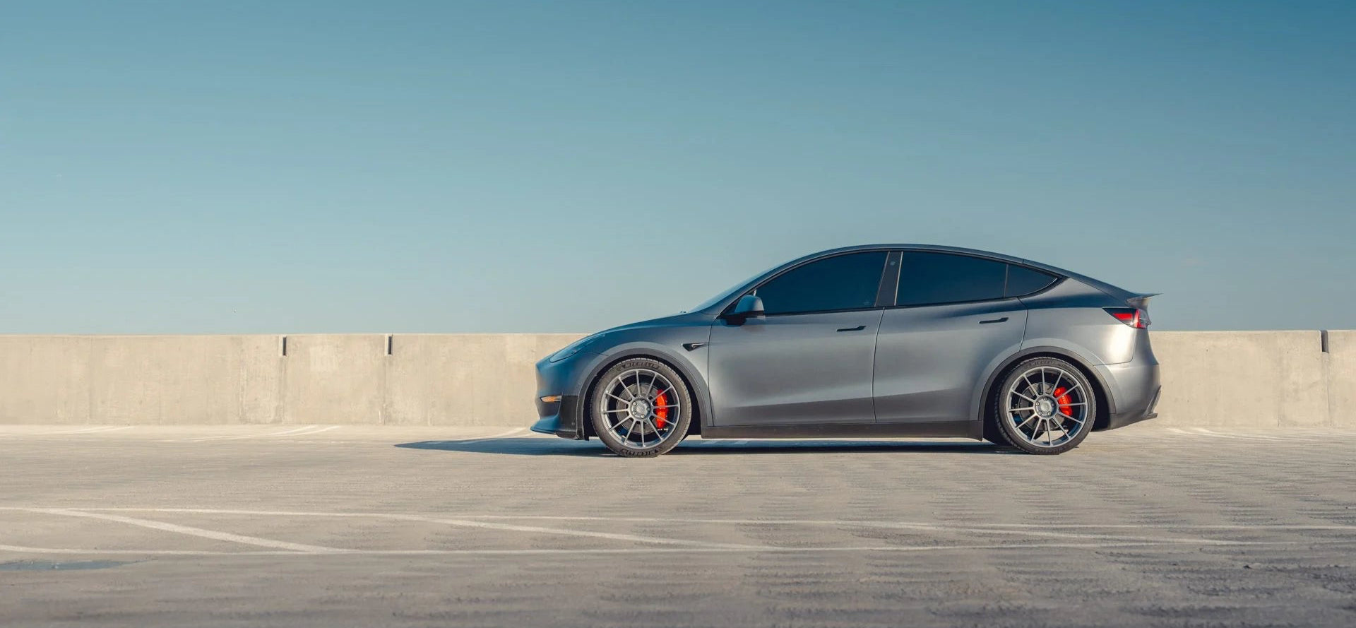 Tesla Model Y (2020 to 2024) performance and replacement aftermarket upgrades by Unplugged Performance UK