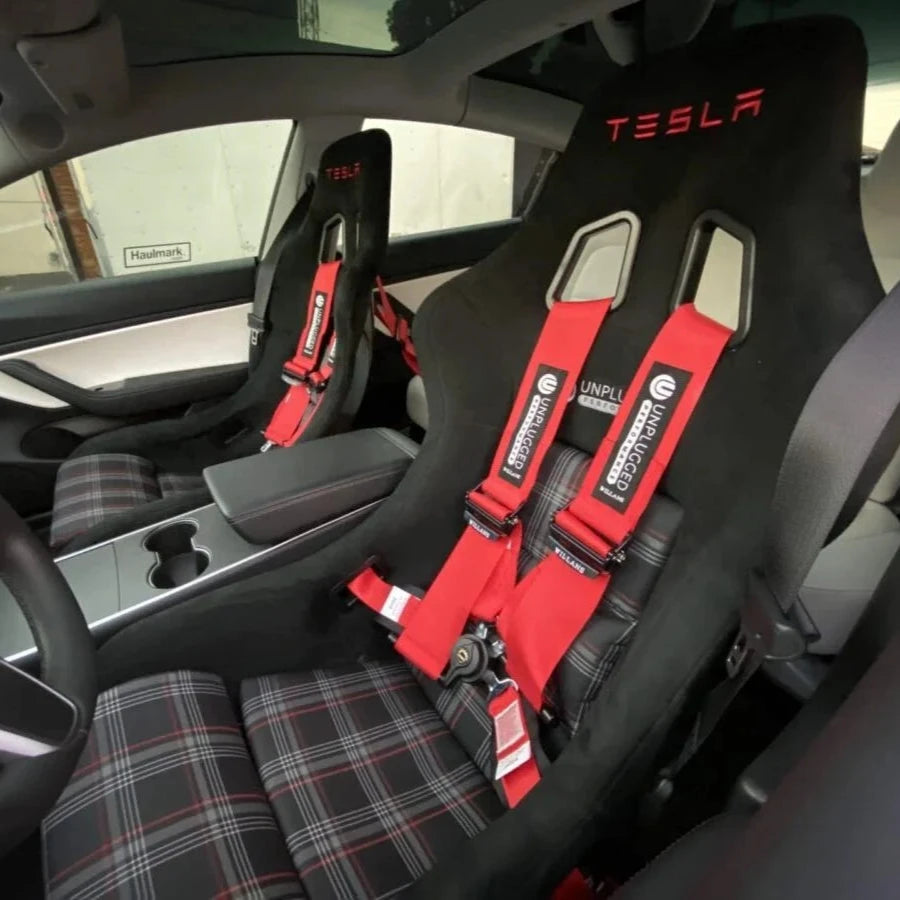UP X Willans FIA 2025 Racing Harness For Tesla