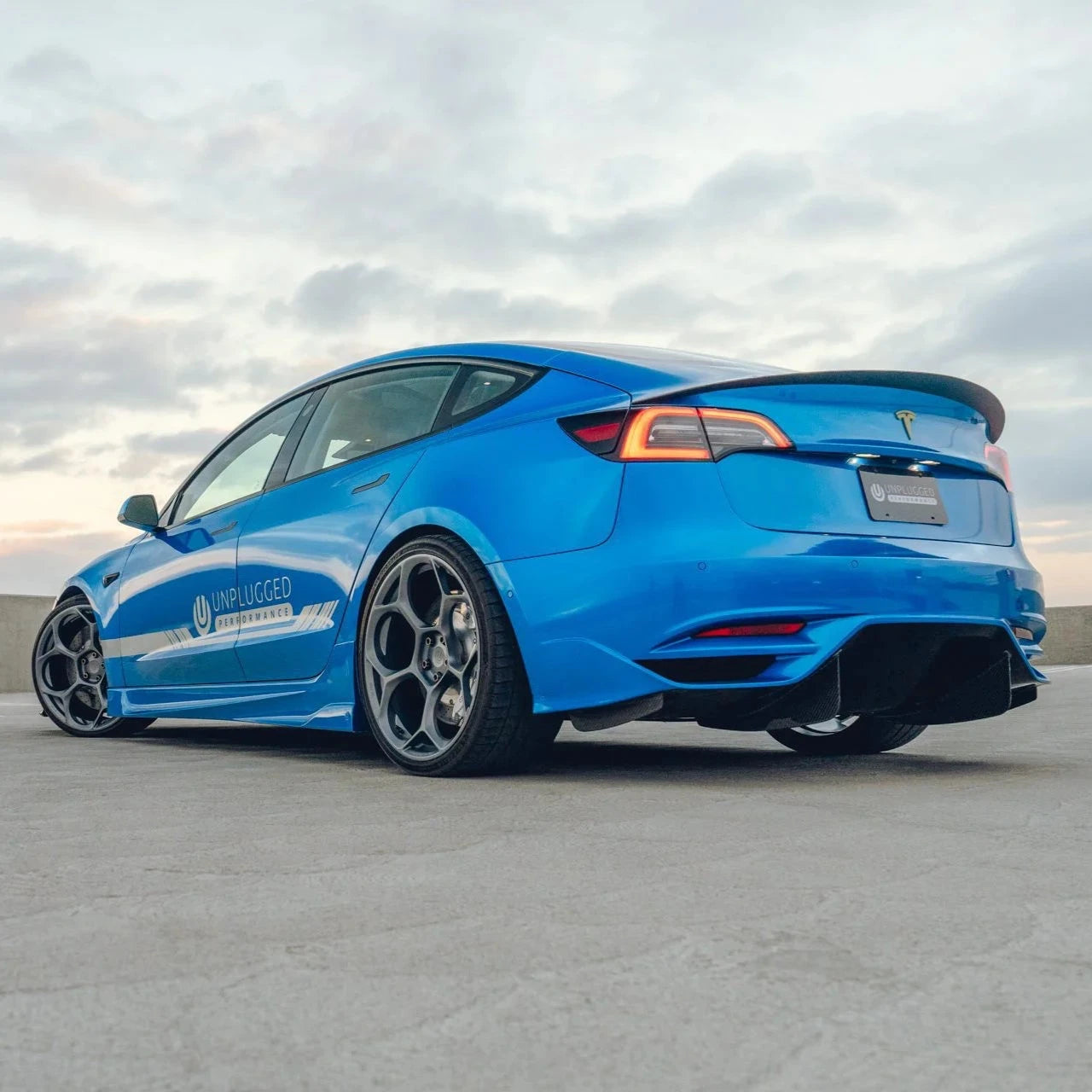 Ascension Rear Bumper and Diffuser System for Model 3