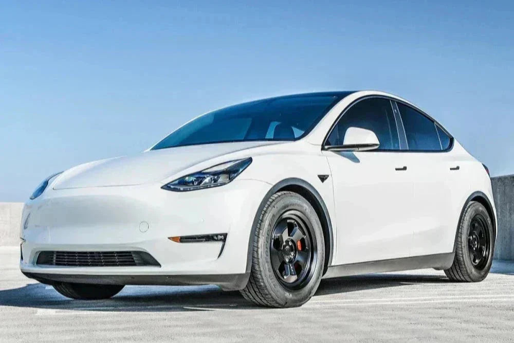 Tesla Model 3 & Y gets Police Car treatment with Up.Fit Forged PD Wheels