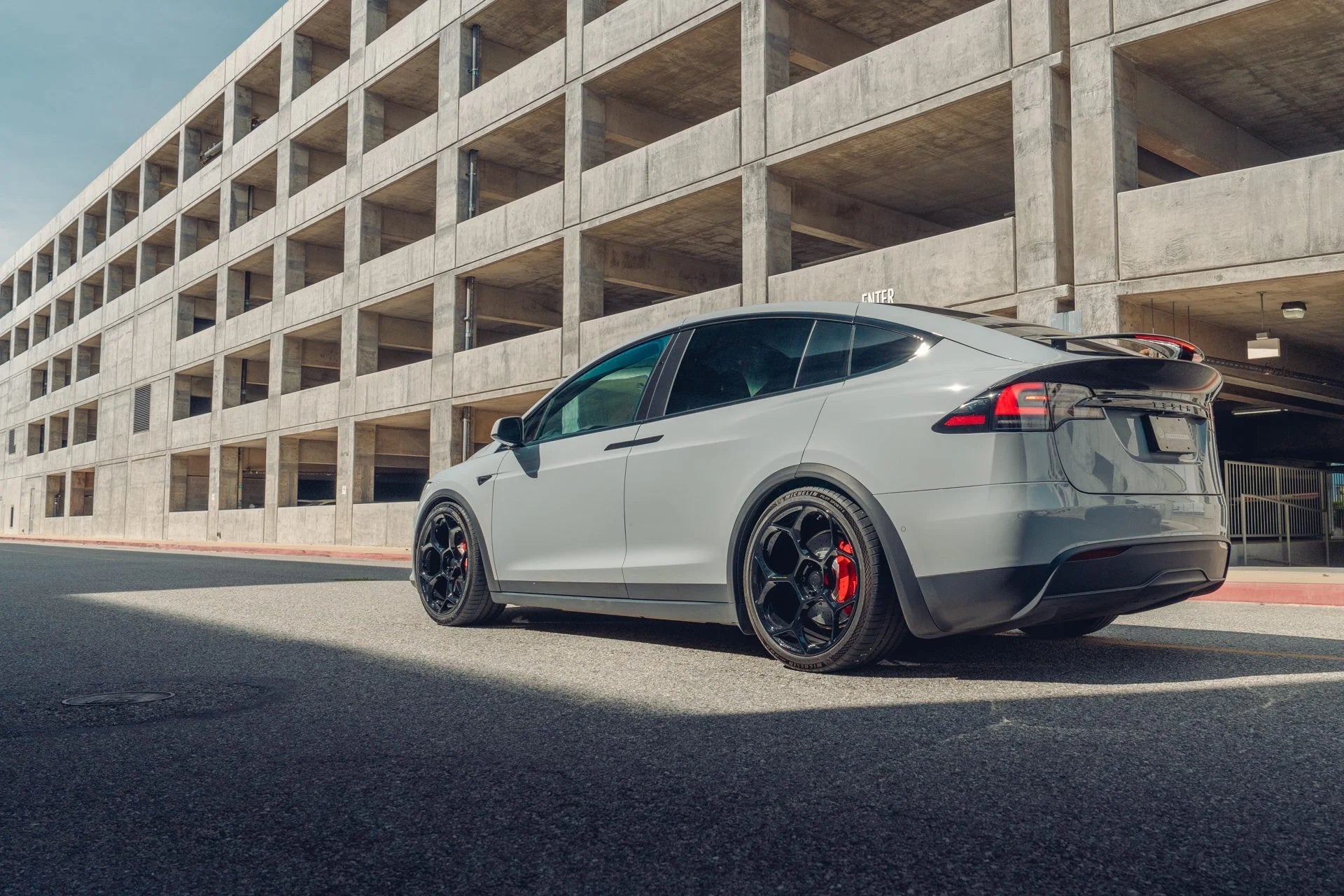 Tesla Model X (2015-2020) performance and replacement aftermarket upgrades by Unplugged Performance UK