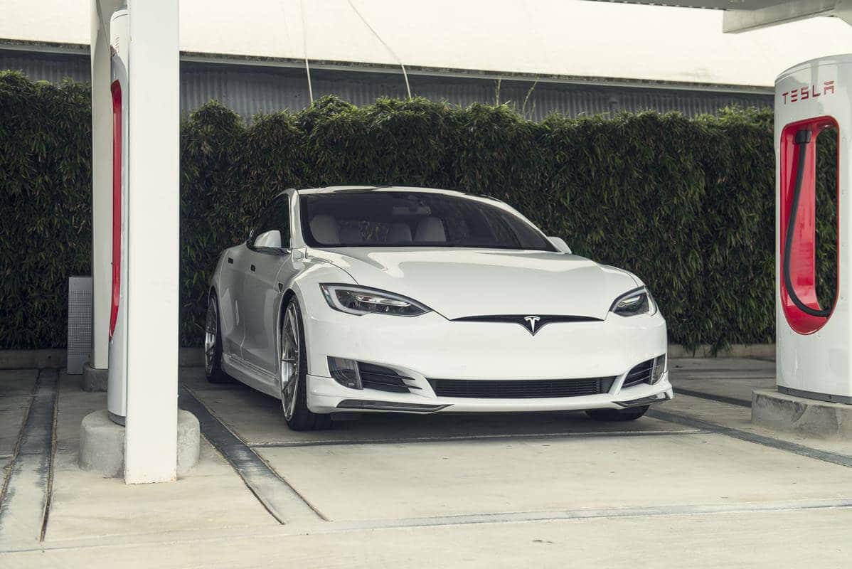 Front Lip Spoiler for Tesla Model S (2016.5 – 2020)