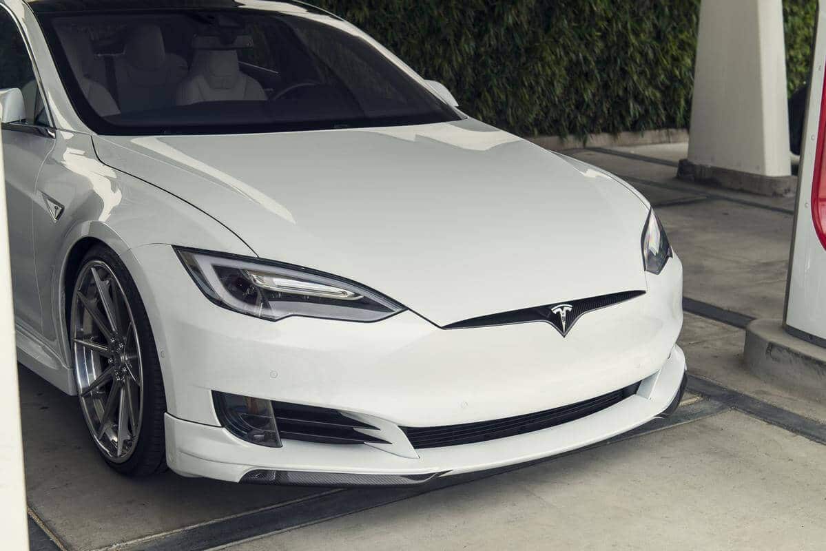 Front Lip Spoiler for Tesla Model S (2016.5 – 2020)